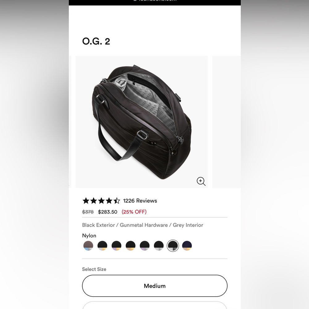 Lo and Sons OG 2 Bag (new)